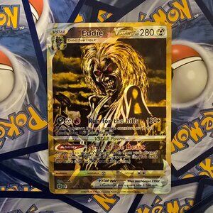 Eddie Pokemon Card - Iron Maiden